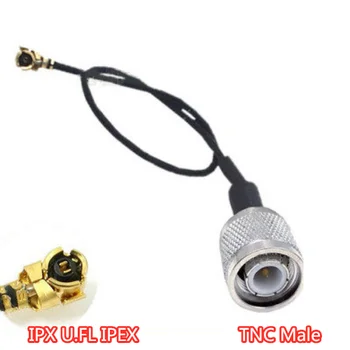 1.13 IPX U.FL IPEX к штекерному разъему TNC Радиочастотная Коаксиальная перемычка с косичкой 1.13 мм Кабель