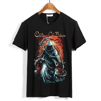 18 видов финского бренда Children of Bodom Rock, мужская и женская рубашка 3D для фитнеса, тяжелый дэт-Метал, 100% Хлопок, череп для скейтборда