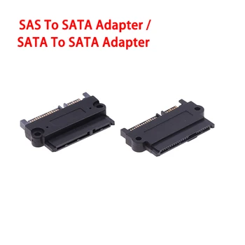 1шт SFF-8482 SAS-SATA Адаптер с углом наклона 180 градусов Конвертер с прямой головкой SATA-SATA