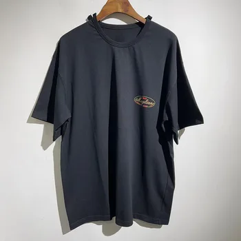 2023ss Magliano с буквенным логотипом, футболка Оверсайз, Повседневная 230 г хлопчатобумажные футболки, Уличная Женская одежда, мужская одежда