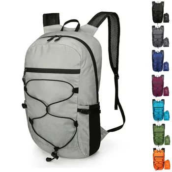 20л Легкий Портативный складной водонепроницаемый Рюкзак, складная сумка, сверхлегкий открытый рюкзак для женщин, мужчин, Путешествий, Походов