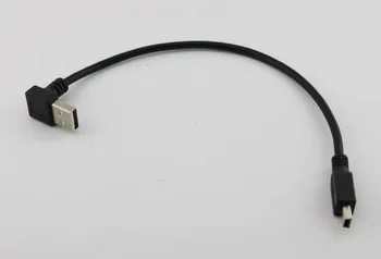 2шт 25 см USB 2.0 A с разъемом для подключения к Mini USB5 контактный кабель-адаптер зарядного устройства для передачи данных