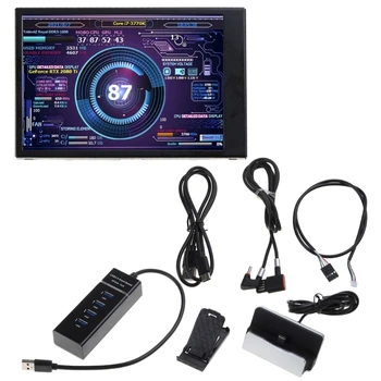 3,5-Дюймовый 480x320 IPS ЖК-монитор с поддержкой USB-дисплея AIDA64, Поддерживающий Дополнительный экран Raspberry Pi С RGB-подсветкой