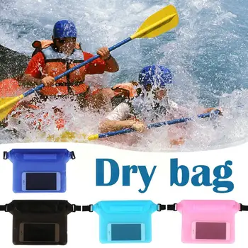 3-слойная Водонепроницаемая герметичная спортивная сумка для Рафтинга, Дайвинга, плавания, сумка на плечо, Поясная сумка, сумка для сушки лыж под водой, E1T2