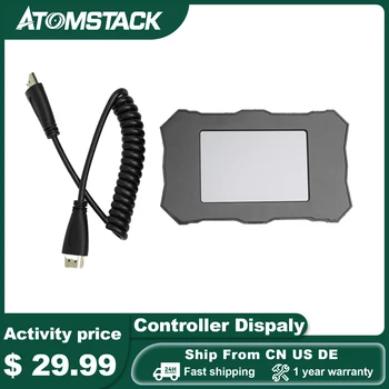 Atomstack Специальный Терминальный контроллер с ЖК-дисплеем Панель Управления для 40 Вт 50 Вт 130 Вт Лазерный Гравер Mchine Touch Control Box