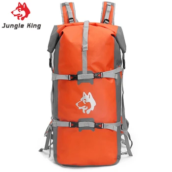 JUNGLE KING CY1706 45L Новая водонепроницаемая сумка с покрытием из ТПУ для путешествий на открытом воздухе, альпинизма, речных походов, треккинговый рюкзак