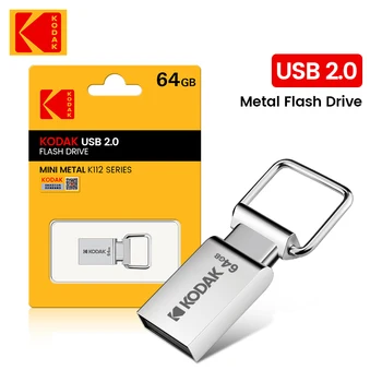 KODAK K112 USB2.0 Флэш-накопитель Super Mini Pen Drive 128 ГБ 64 ГБ 32 ГБ 16 ГБ Флешка USB Memory Stick для ПК MacBook Автомобиля
