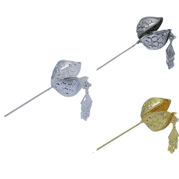 L5YA Винтажные Заколки для волос с кисточками в китайском стиле, болтающиеся палочки для волос, инструмент для придания формы шпильке