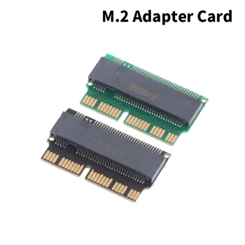 M2 Для NVMe PCIe M.2 Для NGFF к SSD-карте Адаптера Для Macbook Air Pro 2013 2014 2015 A1465 A1466 A1502 A1398 Конвертер PCIEx4