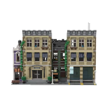 MOC-107696 City Street View Assembly Building Block Модель • 5321 Детали Строительные Блоки Для Взрослых и Детей На День Рождения, Подарочная игрушка на Заказ