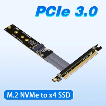 PCIe 4x extension line m. 2 NVMe SSD плата передачи данных карта поддерживает высокую скорость pci-e3.0x16 до x4 PCIe3.0x4 gen3 32G/bps