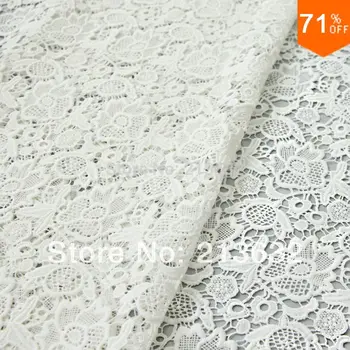 POs83-946 текстильная белая водорастворимая вышитая ткань, оптовая продажа, ткань для вышивания, точечная компьютерная вышивка