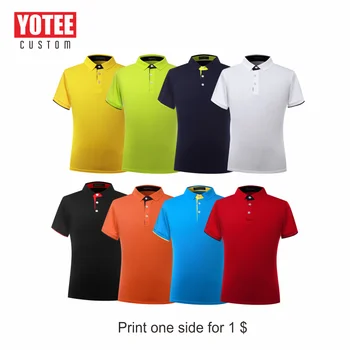 YOTEE 2020, летняя дешевая модная повседневная рубашка-поло с персональным логотипом группы компаний, изготовленные на заказ хлопковые мужские и женские рубашки camisa