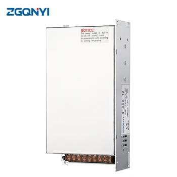ZGQNYI S-600W Импульсный источник питания 12 В переменного тока в постоянный Светодиодный источник 220 В высокой эффективности Грузоподъемности для эффективного и долговечного