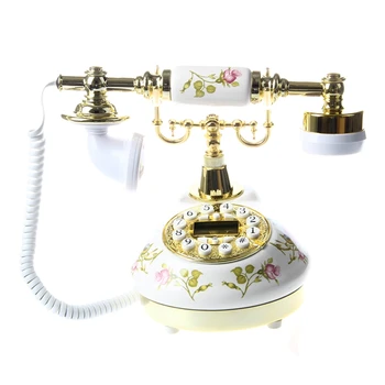 Антикварный дизайнерский телефон, ностальгический телескоп, винтажный телефон из керамики MS-9100