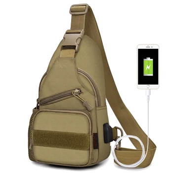 Военная тактическая сумка на плечо, рюкзак-слинг, армейская походная сумка, спортивная нагрудная сумка для активного отдыха, Походный охотничий рюкзак