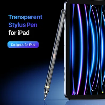 Для Apple Pencil 2 1 iPad Карандаш с беспроводной зарядкой Bluetooth Прозрачный Стилус для iPad Pen Pro 11 12 9 Air 4 Air 5 10