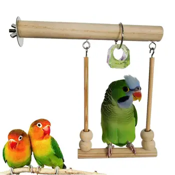 Игрушка для птиц, Портативная игрушка для птиц, Многоразовая палочка для попугаев, Многоцелевая игрушка для дрессировки птиц для волнистых попугайчиков, Товары для домашних животных