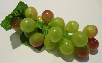 Имитационная модель Гроздей Винограда, Завязывающиеся Фруктовые листья, Украшающие Готовую продукцию Унисекс, Пластиковая еда 2021