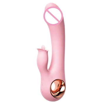 Инструмент для женской мастурбации, Многофункциональные Секс-игрушки, Массажер, Палочка, Стимуляция сосков, клитора, Вибратор Для встряхивания, лизания