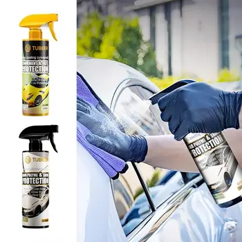 Керамическое покрытие для автомобильной краски 350 мл Керамический спрей Quick Coat Ceramic Coating Spray С Гидрофобной Формулой и УФ-защитным воском