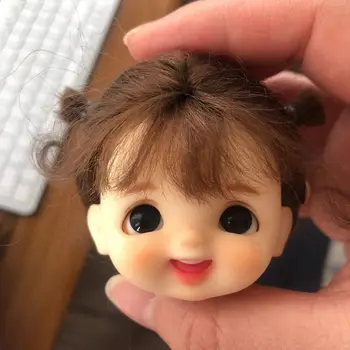 Кукла STO Smile Egg с макияжем на одну голову Ob11 цельный ребенок 14 см