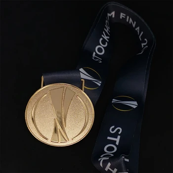 Медаль Лиги чемпионов Европы, Металлическая медаль, копии Медалей, Золотая медаль, футбольные сувениры, Коллекция фанатов