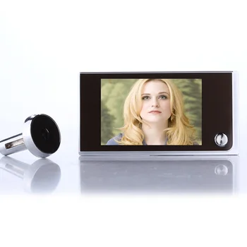 Многофункциональная система домашней безопасности 3,5-дюймовый Дверной Видеоглазок Дверной звонок Камера Видеонаблюдения Видеоглазок Голосовая запись