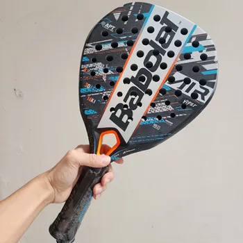 Мужская и женская легкая теннисная ракетка PadeI с покрытием из углеродного волокна EVA