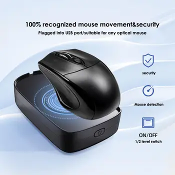 Мышь Джигглер, Незаметный Движитель мыши, Виртуальный Симулятор движения мыши с Переключателем ВКЛЮЧЕНИЯ / выключения для Экрана блокировки Пробуждения компьютера
