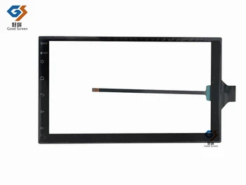 Новый 7-дюймовый 2.5D сенсорный экран 175*100 мм 174*100 мм Емкостный сенсорный экран 6 pin для автомобильного DVD GPS XY-PG70049-FPC ZB90PS0011