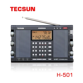 Оригинальный двойной динамик Tecsun H-501, портативный полнодиапазонный FM AM SSB, радио-музыкальный плеер Tecsun H501, Bluetooth-динамик