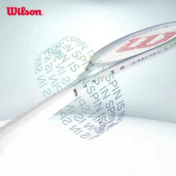 Официальная теннисная ракетка wilson Wilson 2023 новой серии SHIFT для мужчин и женщин, одинарная профессиональная ракетка из углеродистой стали