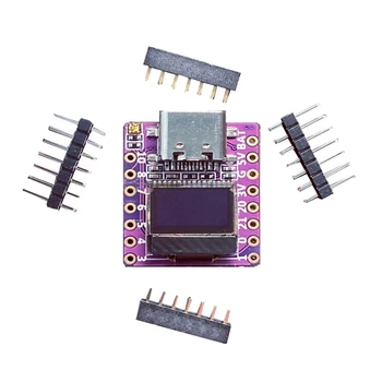 Плата разработки ESP32 C3 с 0,42-дюймовым ЖК-дисплеем, Wifi Bluetooth, Низкоэнергетические сменные аксессуары для Arduino Micropython