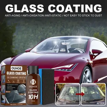 Покрытие стекол для автомобилей Керамическое Покрытие для Автокраски Средство для чистки автомобильных стекол, окон и лакокрасочных материалов Средство для ремонта автомобильной краски