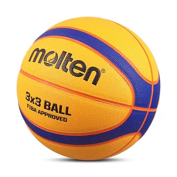 Расплавленный баскетбольный мяч для студентов колледжа 3 На 3, игровой мяч из искусственной кожи, открытый № 7, баскетбольный B33T5000