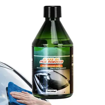 Средство для чистки автомобильных стекол 260 мл Анти-Запотевающий Раствор для мытья автомобильных окон Средства для чистки окон Для автомобилей Автомобильный Очиститель Спрей Для