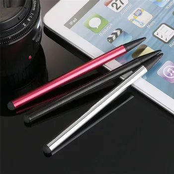 Струйная ручка с сенсорным экраном Универсальный стилус для iPhone iPad Samsung Tablet Phone 2 in1