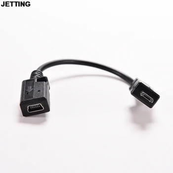 Струйный 17-сантиметровый кабель-адаптер Micro USB для подключения к Mini USB для синхронизации данных и зарядки TSC Прямая доставка