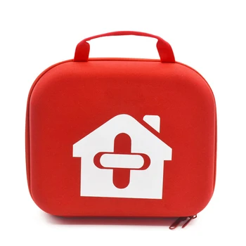 Сумка для аптечек первой помощи Пустая сумка для путешествий Кемпинга Спорта медицинского Автомобиля аварийного выживания на открытом воздухе Красная сумка для выживания