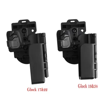 Тактическая кобура для быстрой переноски в правой руке 3-го уровня для кобур Glock 17 19 22 34