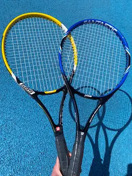 Теннисные ракетки из углеродного композита Легкая нить Накаливания для студентов