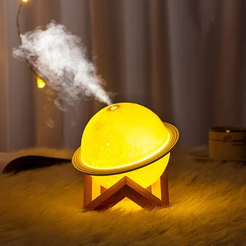 Увлажнитель воздуха Moon Lamp Cool Mist для спальни, ультразвуковой увлажнитель воздуха и диффузор эфирного масла для ребенка, персональные увлажнители воздуха USB