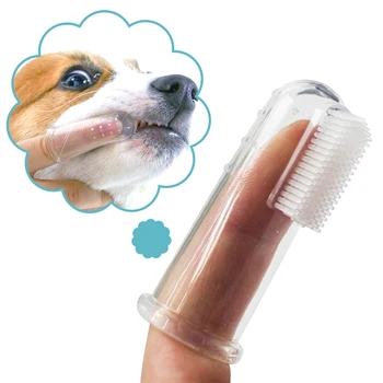 Ультра Мягкий силиконовый уход за зубами для собак и кошек, зубная щетка для чистки пальцев, дополнение к неприятному запаху изо рта, зубной камень без запаха, уход за домашними животными
