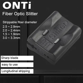 Устройство для разрезания оболочки кабеля с волоконно-оптической трубкой ONTi Волоконно-оптический инструмент продольная балка нож для снятия кожуры с трубки