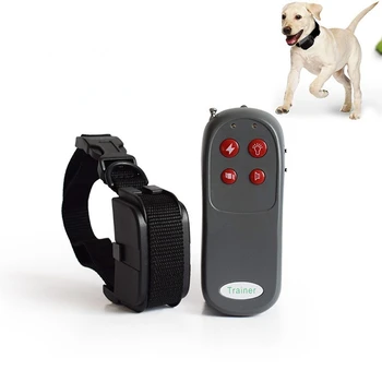 Электрический ошейник для дрессировки собак 250 м, дистанционное управление, средства для отпугивания лая, помощь в обучении и поведении Многофункциональный предупреждающий светодиодный светильник
