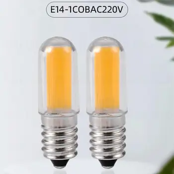 8 Шт. Супер Яркая E14 Светодиодная Кукурузная Лампочка 5 Вт AC220V Лампа для Холодильника Накаливания COB Лампа для Люстры Замена 40 Вт галогенных ламп