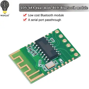 JDY-68A, двухрежимный Bluetooth-совместимый BLE 5.1, Последовательный порт для воспроизведения звука с низким энергопотреблением