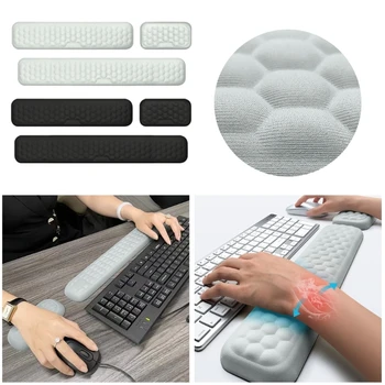 Подставка для запястий клавиатуры с массажными отверстиями UltimateComfort Коврик для мыши Подставка для рук